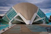 Travel photography:The Hemispheric in the Ciudad de las artes y ciencias in Valencia, Spain