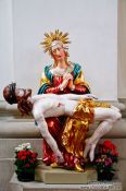 Travel photography:Sculpture in the Sankt Gallen Stiftskirche church, Switzerland