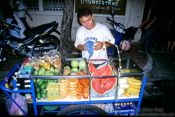 Travel photography:Fruit vendor, Thailand
