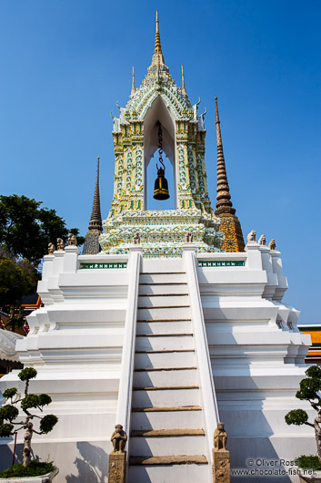 Bell tower at Wat Pho temple