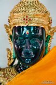 Travel photography:Emerald Buddha at Bangkok´s Wat Chana Songkram, Thailand