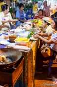 Travel photography:Eating Pat Thai in Trang, Thailand