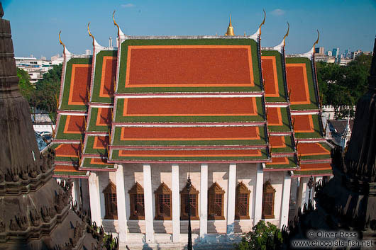 View from the top of Wat Rajanadda 