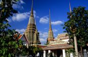 Travel photography:The Wat Pho temple complex, Thailand