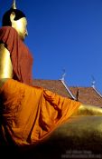 Travel photography:Giant Buddha near Chiang Rai, Thailand