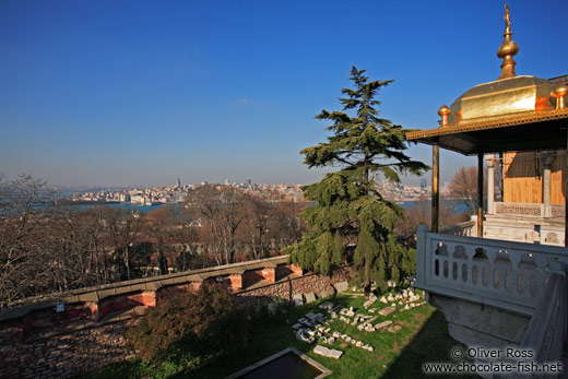View of Istanbul from the Topkapi palace walls