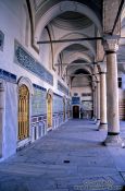 Travel photography:Columns within the Topkapi palace, Turkey