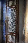 Travel photography:Window shutter in the library of the Topkapi palace, Turkey