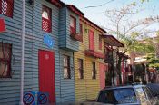 Travel photography:Small replicas of old Ottoman houses, Turkey