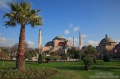 Travel photography:View of the Ayasofya (Hagia Sofia), Turkey