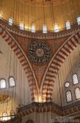 Travel photography:Inside the Süleymaniye Mosque, Turkey