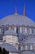 Travel photography:Cupolas of the Süleymaniye Mosque, Turkey
