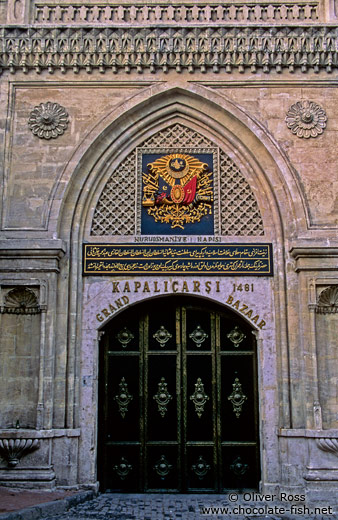 Door to the Grand Basar in Istanbul