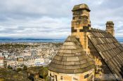 Travel photography:View from Edinburgh castle, United Kingdom