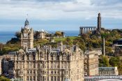 Travel photography:View of Calton hill in Edinburgh, United Kingdom