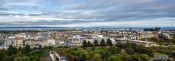 Travel photography:Edinburgh panorama from castle, United Kingdom