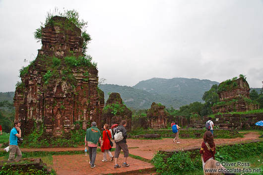 Champa temple ruins in My Son