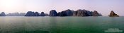 Travel photography:Halong Bay panorama, Vietnam