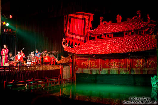Hanoi´s famous Water Puppet Theatre 