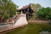 Travel photography:One Pillar Pagoda in Hanoi, Vietnam