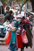Travel photography:Walking clothes boutique in Hanoi, Vietnam