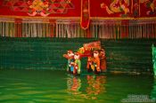 Travel photography:Hanoi´s famous Water Puppet Theatre , Vietnam