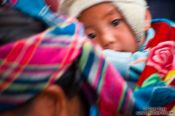 Travel photography:Hmong mother and child in Sapa, Vietnam