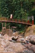 Travel photography:Sapa bridge near Cat Cat village , Vietnam