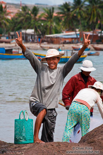 Fishermen at Mui Ne 