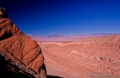 Travel photography:View over the Valle de la Muerte (Valley of Death) near San Pedro de Atacama, Chile